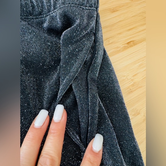 Victoria's Secret Pajama Luxury Set Shimmer Knit Sleepwear 2pc Black - Picture 4 of 12